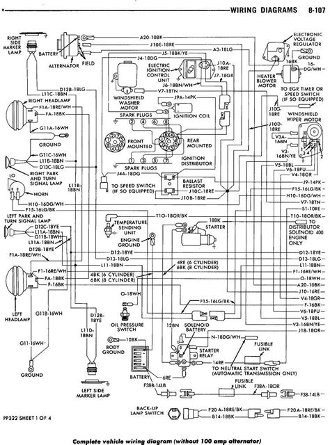 1977 Dodge W200 Wiring Diagram